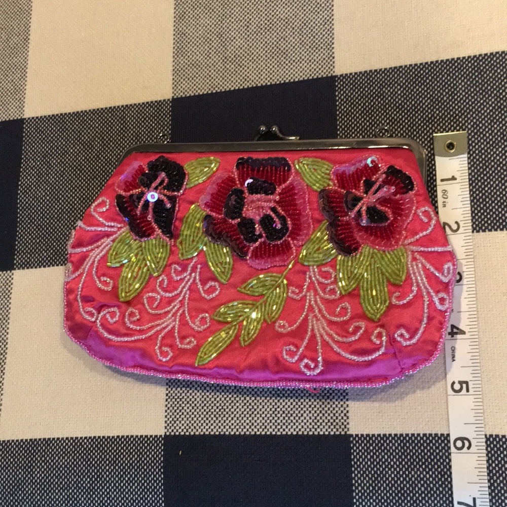 FELLINI Carlo Fellini Beaded Evening Bag Clutch - Picture 7 of 8